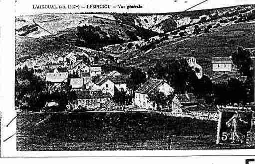 Ville de LAGUIOLE Carte postale ancienne