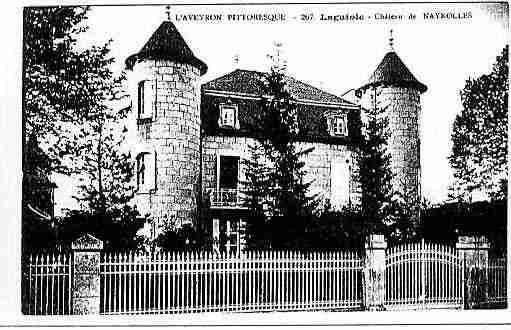 Ville de LAGUIOLE Carte postale ancienne