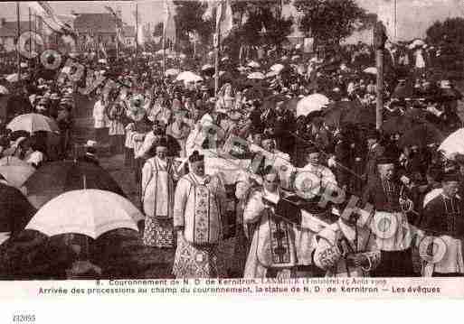 Ville de LANMEUR Carte postale ancienne