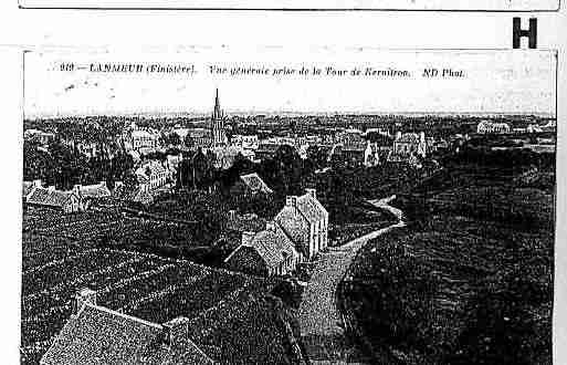 Ville de LANMEUR Carte postale ancienne