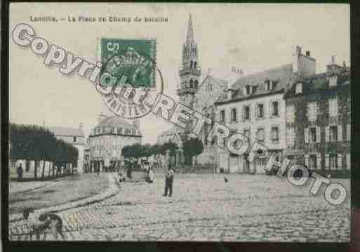 Ville de LANNILIS Carte postale ancienne