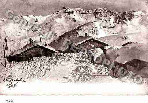 Ville de LANSLEBOURGMONTCENIS Carte postale ancienne
