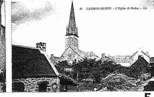 Ville de LARMORBADEN Carte postale ancienne Ville de LARMORBADEN Carte postale ancienne