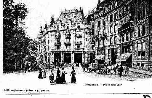 Ville de LAUSANNE Carte postale ancienne Ville de LAUSANNE Carte postale ancienne