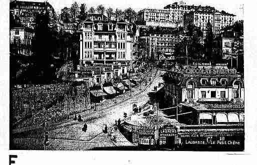 Ville de LAUSANNE Carte postale ancienne Ville de LAUSANNE Carte postale ancienne