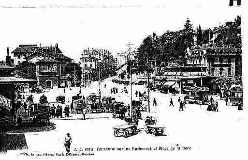 Ville de LAUSANNE Carte postale ancienne Ville de LAUSANNE Carte postale ancienne