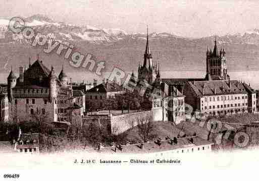 Ville de LAUSANNE Carte postale ancienne Ville de LAUSANNE Carte postale ancienne