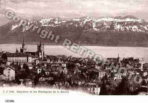 Ville de LAUSANNE Carte postale ancienne Ville de LAUSANNE Carte postale ancienne