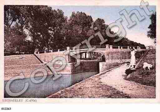 Ville de LECHATELET Carte postale ancienne Ville de LECHATELET Carte postale ancienne