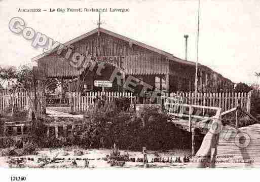 Ville de LEGECAPFERRET Carte postale ancienne