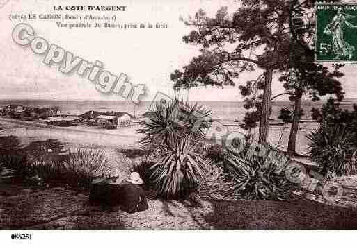 Ville de LEGECAPFERRET Carte postale ancienne