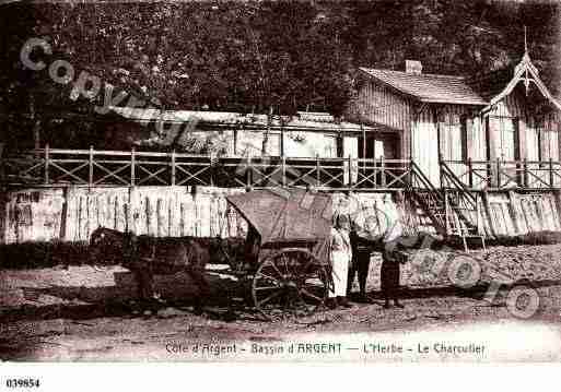 Ville de LEGECAPFERRET Carte postale ancienne