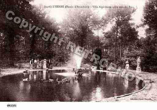 Ville de LEGECAPFERRET Carte postale ancienne