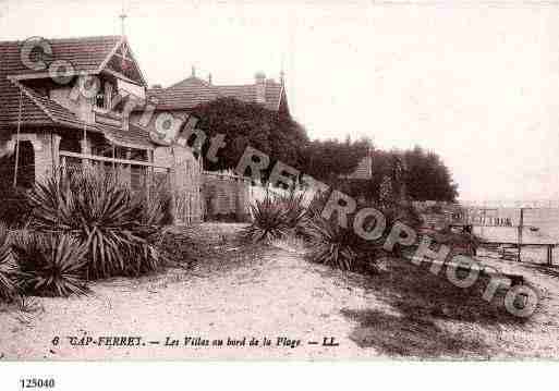 Ville de LEGECAPFERRET Carte postale ancienne