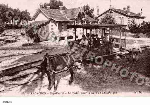 Ville de LEGECAPFERRET Carte postale ancienne