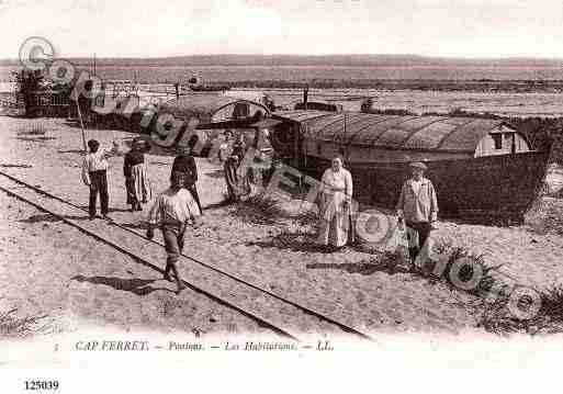 Ville de LEGECAPFERRET Carte postale ancienne