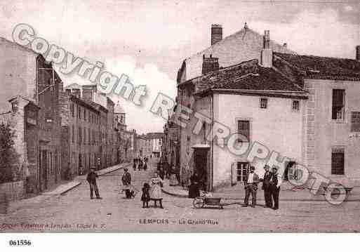 Ville de LEMPDES Carte postale ancienne