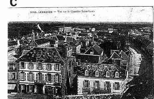 Ville de LESNEVEN Carte postale ancienne