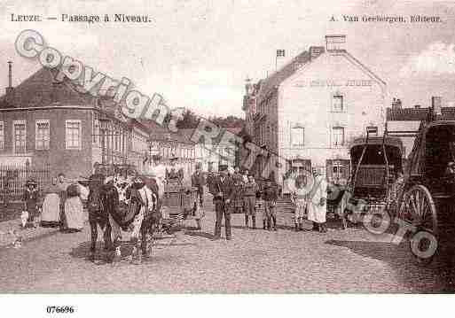 Ville de LEUZE(HAINANT) Carte postale ancienne Ville de LEUZE(HAINANT) Carte postale ancienne
