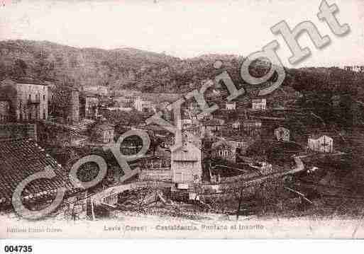 Ville de LEVIE Carte postale ancienne