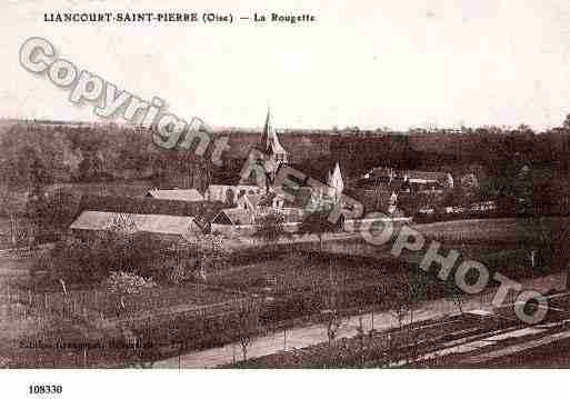 Ville de LIANCOURTSAINTPIERRE Carte postale ancienne