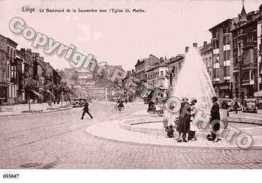 Ville de LIEGE Carte postale ancienne Ville de LIEGE Carte postale ancienne