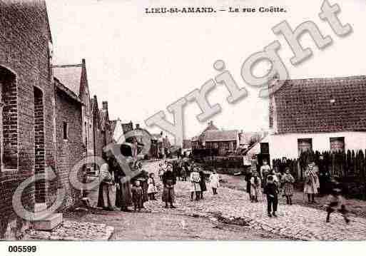 Ville de LIEUSAINTAMAND Carte postale ancienne