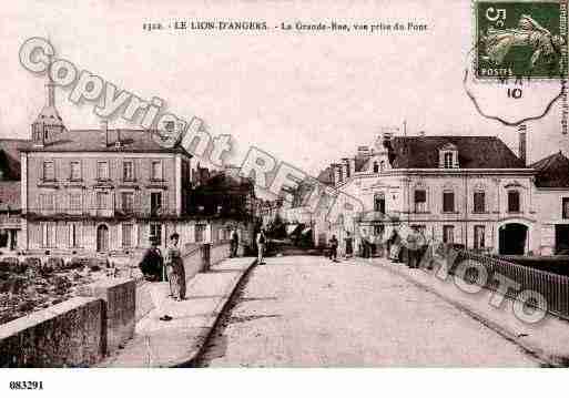 Ville de LIOND\'ANGERS(LE) Carte postale ancienne