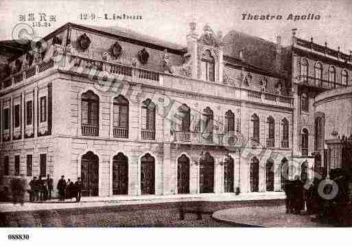 Ville de LISBOA Carte postale ancienne