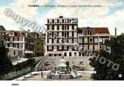 Ville de LISBOA Carte postale ancienne Ville de LISBOA Carte postale ancienne