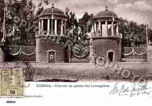 Ville de LISBOA Carte postale ancienne Ville de LISBOA Carte postale ancienne