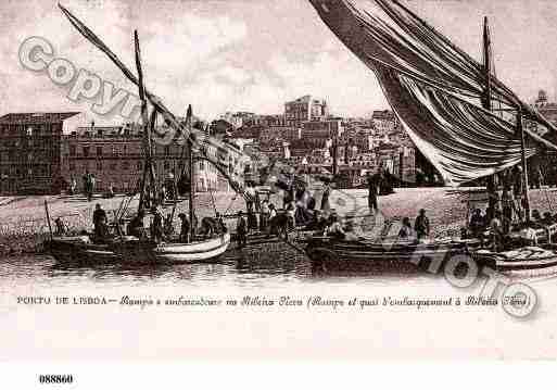 Ville de LISBOA Carte postale ancienne Ville de LISBOA Carte postale ancienne