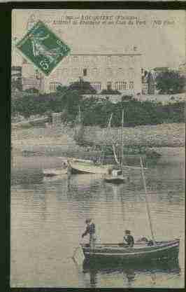 Ville de LOCQUIREC Carte postale ancienne