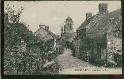 Ville de LOCRONAN Carte postale ancienne