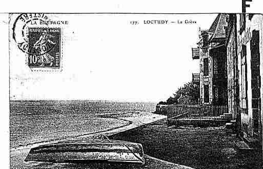 Ville de LOCTUDY Carte postale ancienne