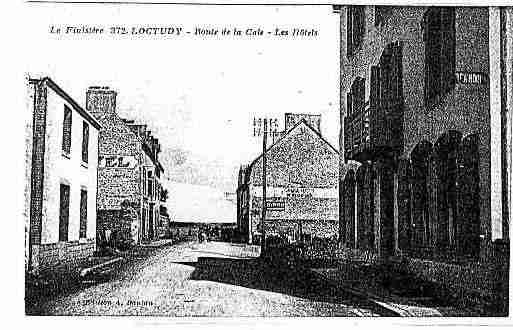 Ville de LOCTUDY Carte postale ancienne