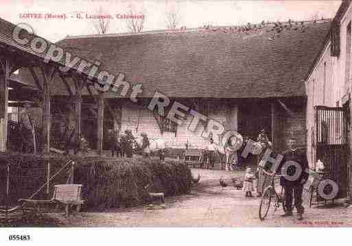 Ville de LOIVRE Carte postale ancienne