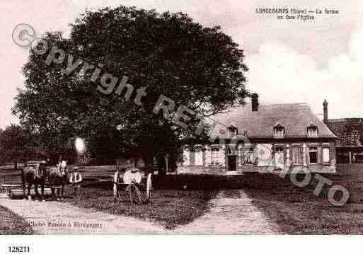 Ville de LONGCHAMPS Carte postale ancienne