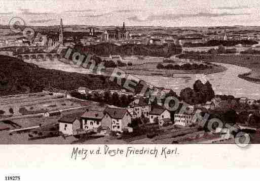 Ville de LONGEVILLELESMETZ Carte postale ancienne Ville de LONGEVILLELESMETZ Carte postale ancienne