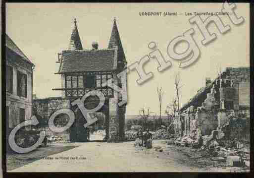 Ville de LONGPONT Carte postale ancienne