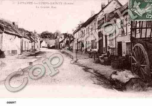 Ville de LONGPRELESCORPSSAINTS Carte postale ancienne