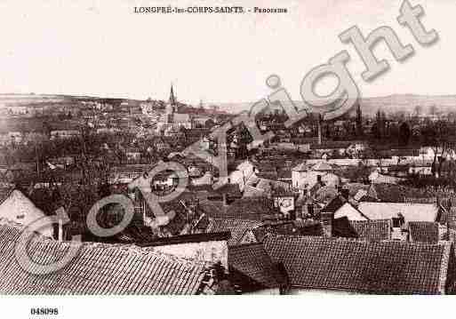 Ville de LONGPRELESCORPSSAINTS Carte postale ancienne