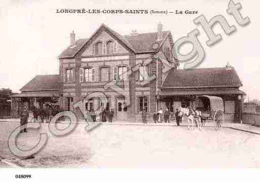 Ville de LONGPRELESCORPSSAINTS Carte postale ancienne