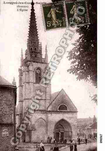 Ville de LONGPRELESCORPSSAINTS Carte postale ancienne Ville de LONGPRELESCORPSSAINTS Carte postale ancienne
