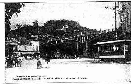 Ville de LORMONT Carte postale ancienne