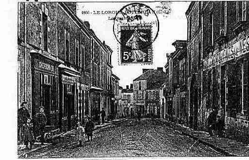 Ville de LOROUXBOTTEREAU(LE) Carte postale ancienne