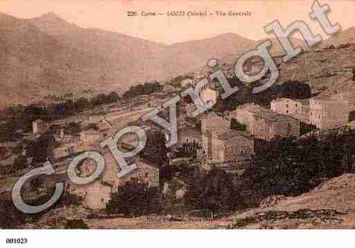 Ville de LOZZI Carte postale ancienne