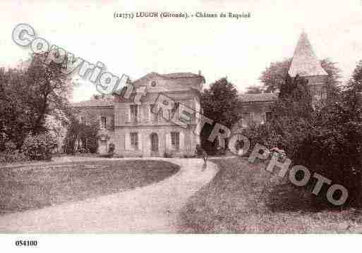 Ville de LUGONETL\'ILEDECARNAY Carte postale ancienne