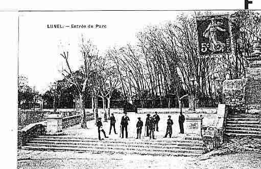 Ville de LUNEL Carte postale ancienne Ville de LUNEL Carte postale ancienne