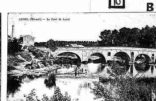 Ville de LUNEL Carte postale ancienne Ville de LUNEL Carte postale ancienne